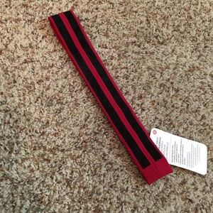 Lululemon RARE VELVET HEADBAND!!!!